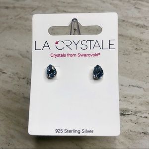 925 Sterling Silver Swarovski Crystal Earrings